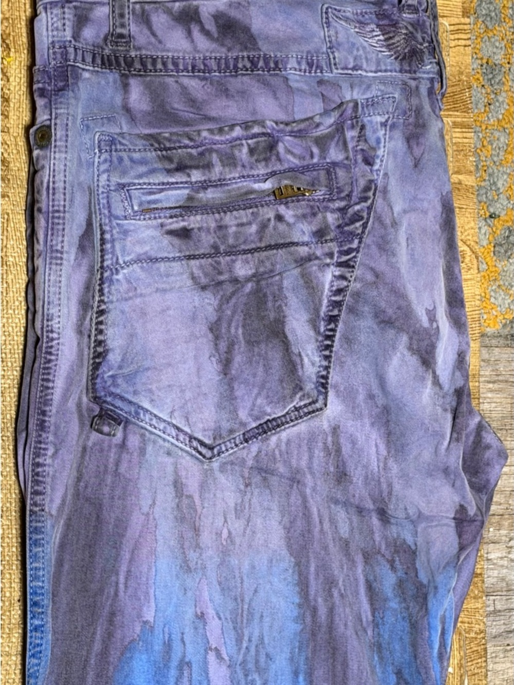 Robin's Jean Purple and Blue Washed Men's Jeans mint condition never worn